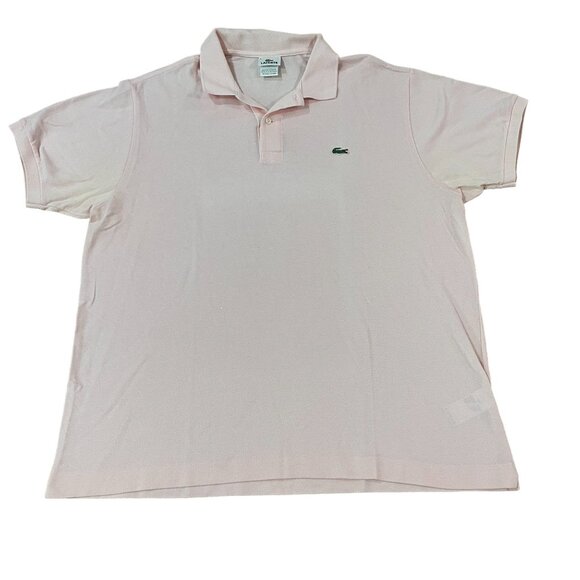 Lacoste Pink Polo Shirt Size 3XL (8) For Men - Classic Alligator Style - Picture 1 of 5